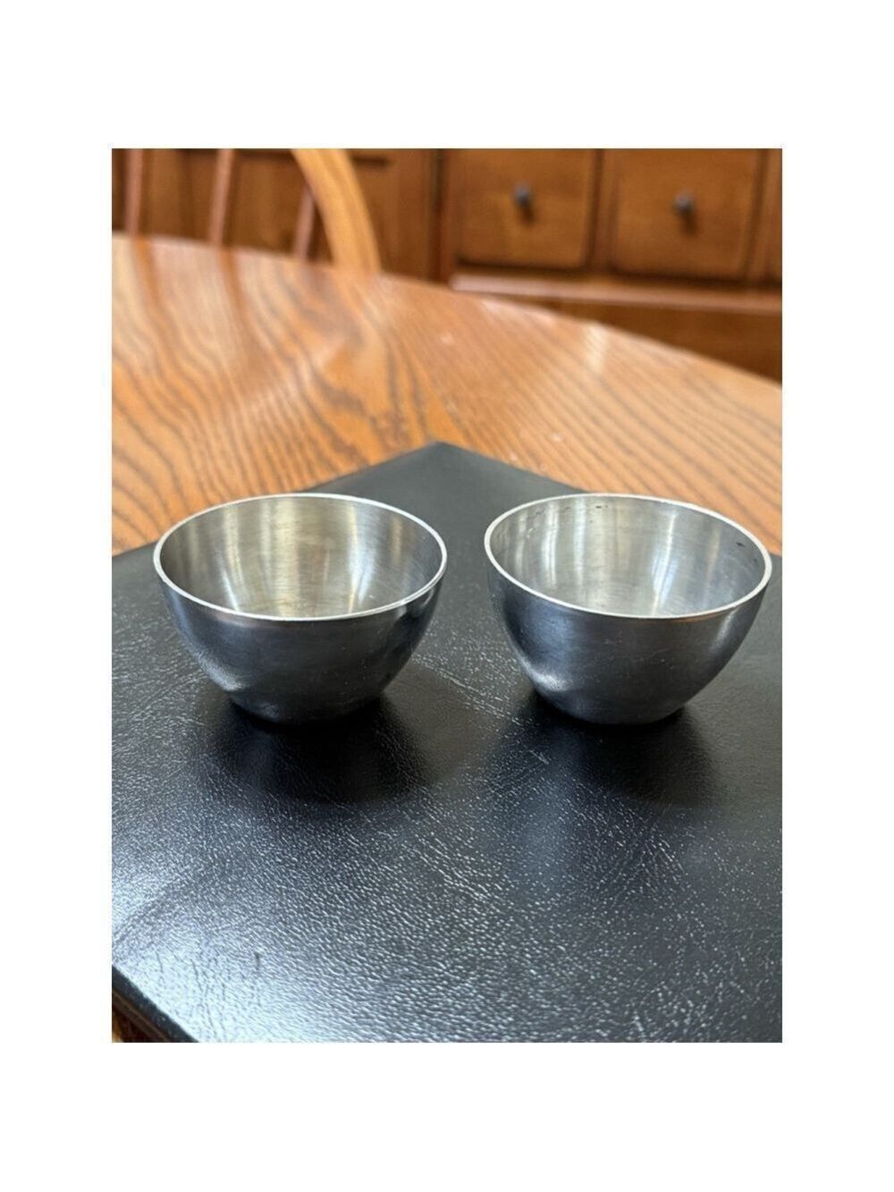 Billings Pewters Bowls Tiny Signed Vintage